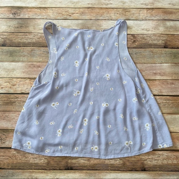 L'Academie The Swing Tank Daisy Floral Blouse Top - Picture 5 of 5